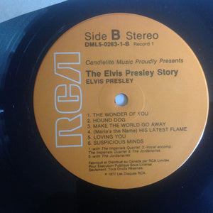 Elvis Presley : The Elvis Presley Story (5xLP, Comp, Ltd + Box)