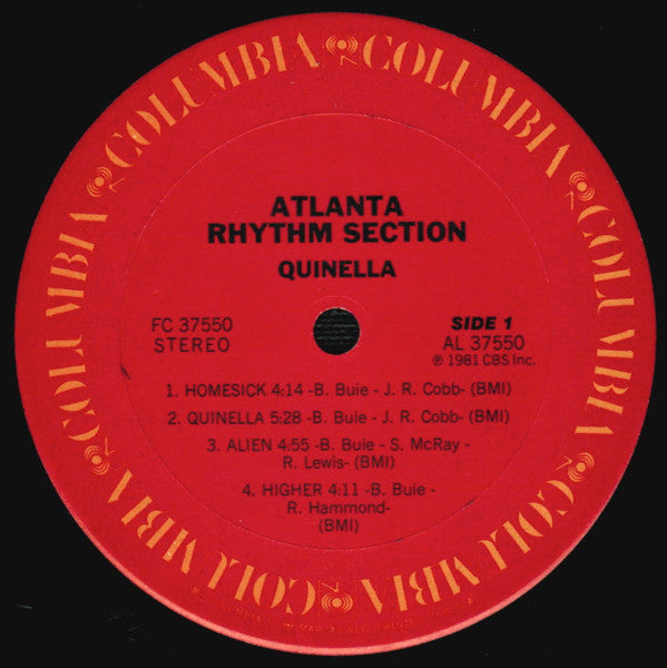 Atlanta Rhythm Section : Quinella (LP, Album, Pit)