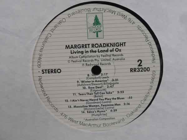 Margret Roadknight : Living In The Land Of Oz (LP, Comp)