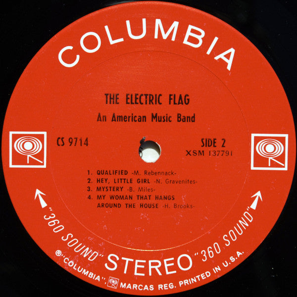 The Electric Flag : An American Music Band (LP, Album, Ter)