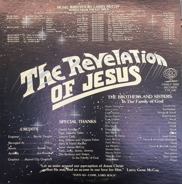 Larry McCoy And The Brothers & Sisters (2) : The Revelation (2xLP, Album)