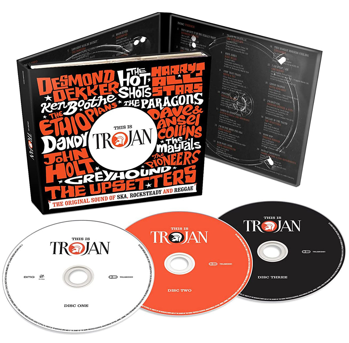 [CD] 各种艺术家都是特洛伊木马记录英国 IMPORT 3 DISC SET