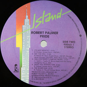 Robert Palmer : Pride (LP, Album)