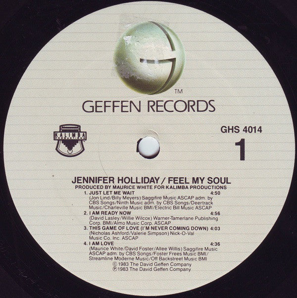 Jennifer Holliday : Feel My Soul (LP, Album, All)