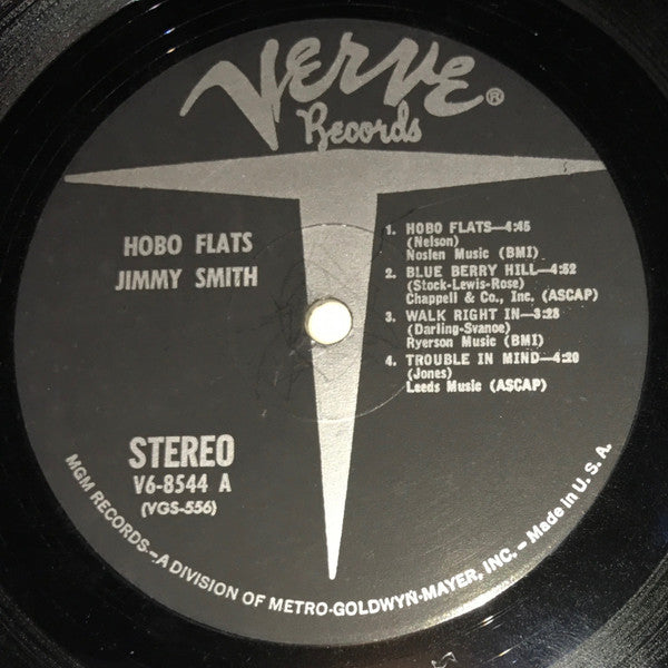 Jimmy Smith : Hobo Flats (LP, Album, Gat)