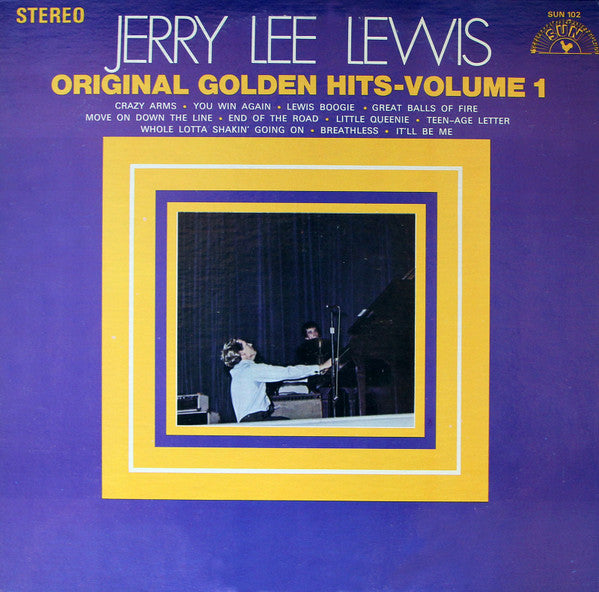 Jerry Lee Lewis : Original Golden Hits - Volume 1 (LP, Comp)