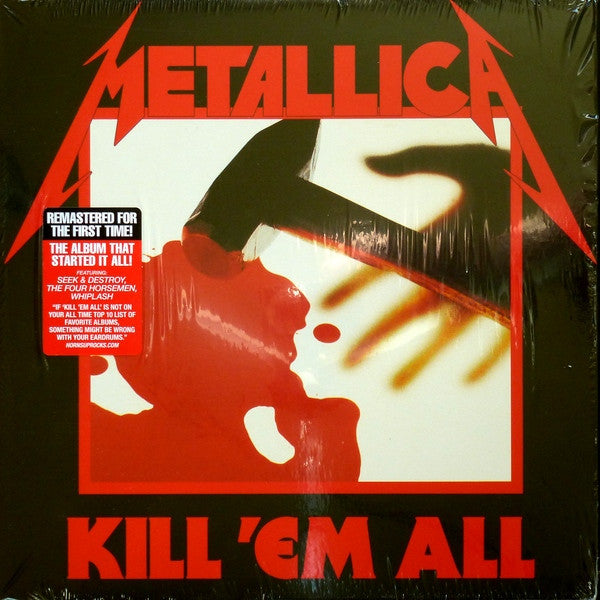 Metallica : Kill 'Em All (LP, Album, RE, RM)