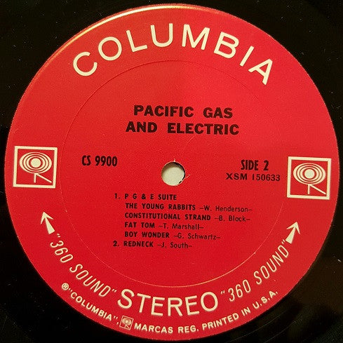 Pacific Gas And Electric* : Pacific Gas And Electric (LP, Album, Pit)