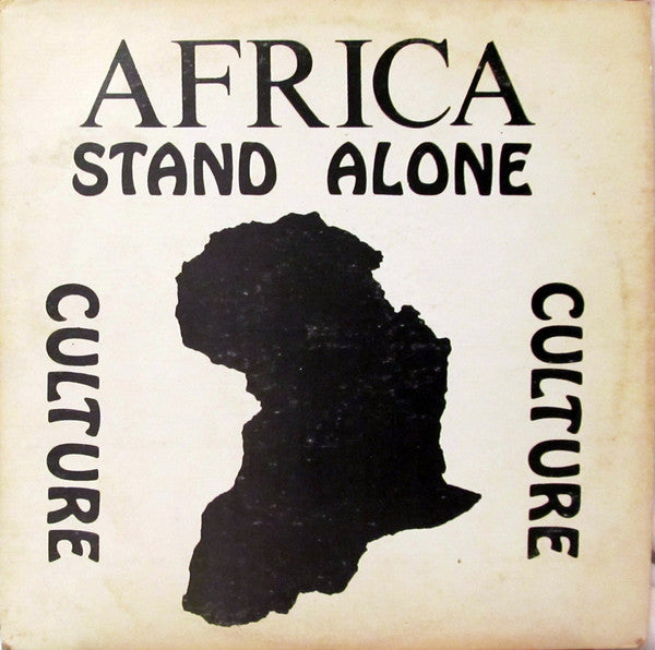 Culture : Africa Stand Alone (LP, Album, Unofficial)