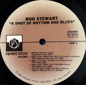 Rod Stewart : A Shot Of Rhythm And Blues (LP, Comp, Ter)