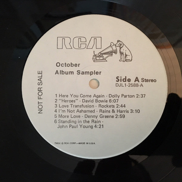 Various : October Album Sampler (LP, Promo, Smplr)