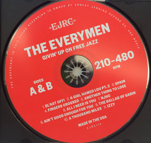 The Everymen : Givin' Up On Free Jazz (CD, Album)