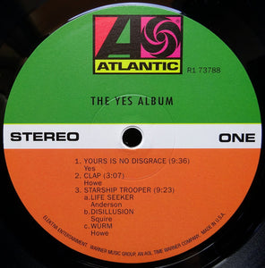 Yes : The Yes Album (LP, Album, RE, Gat)
