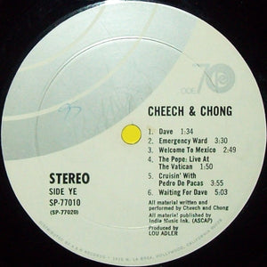 Cheech & Chong : Cheech And Chong (LP, Album, Mon)