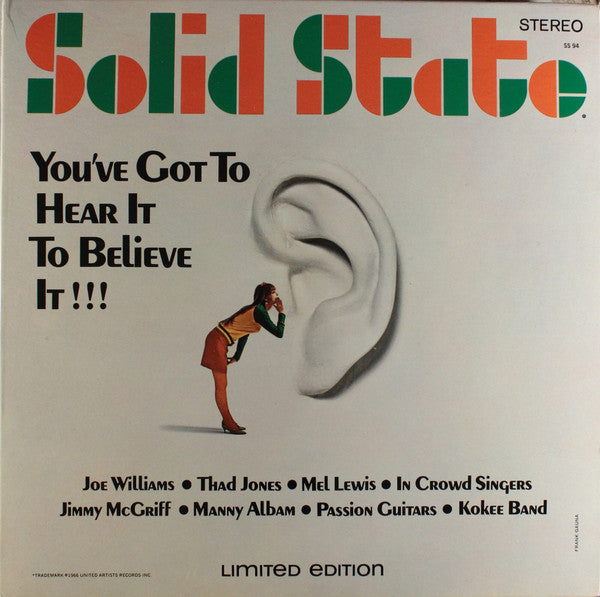 Various : You've Got To Hear It To Believe It! (LP, Comp, Ltd)