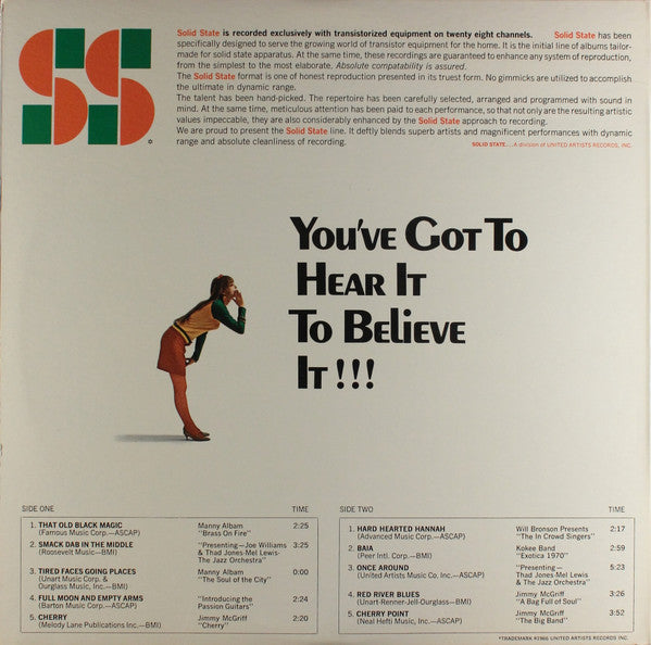 Various : You've Got To Hear It To Believe It! (LP, Comp, Ltd)