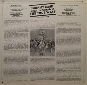 Johnny Cash : Johnny Cash Sings The Ballads Of The True West (2xLP)