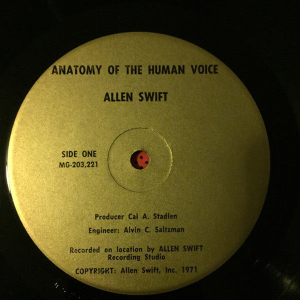 Allen Swift : The Anatomy Of The Human Voice (LP, Album)