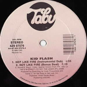 Kid Flash : Hot Like Fire (12")