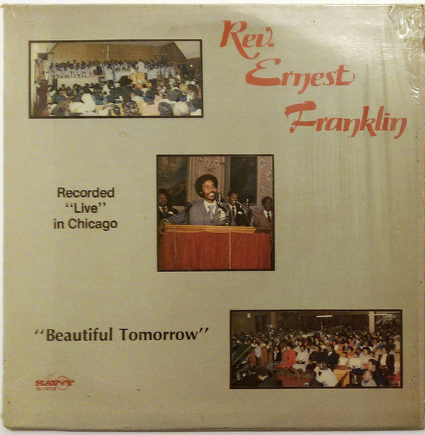 Rev. Ernest Franklin* With The Franklin Singers : Beautiful Tomorrow (LP, Album)