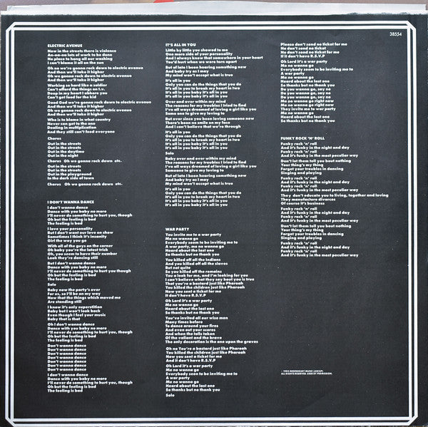 Eddy Grant : Killer On The Rampage (LP, Album, Pit)