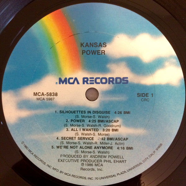 Kansas (2) : Power (LP, Album, Club)