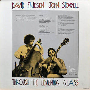 David Friesen, John Stowell : Through The Listening Glass (LP, Album)