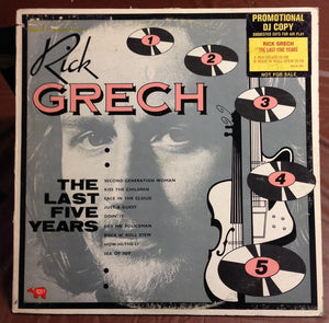 Rick Grech : The Last Five Years (LP, Comp, Promo)