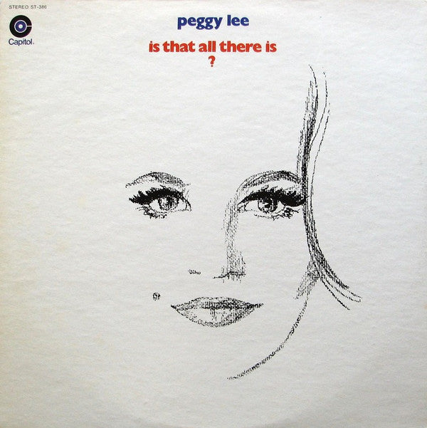 Peggy Lee : Is That All There Is? (LP, Album, Los)