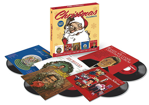 [CD] 各种艺术家 • 圣诞经典 • 吉姆 · 里维斯 • 埃尔维斯 · 普雷斯利 • 佩里 · 科莫 • 约翰尼现金 • 安迪 · 威廉姆斯 • 5 光盘盒设置仅 $9.99！！