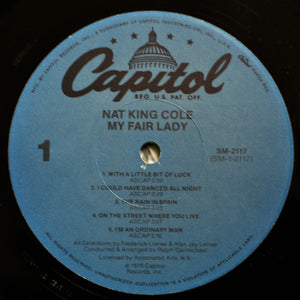 Nat King Cole : Sings My Fair Lady (LP, Album, RE, Blu)