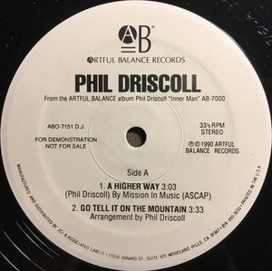 Phil Driscoll : A Higher Way (12", EP, Promo)