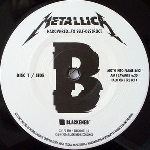 Metallica : Hardwired...To Self-Destruct (2xLP, Album, 180)