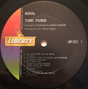 Timi Yuro : Soul! (LP, Album, Mono)