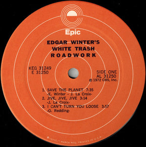 Edgar Winter's White Trash : Roadwork (2xLP, Album, RE)