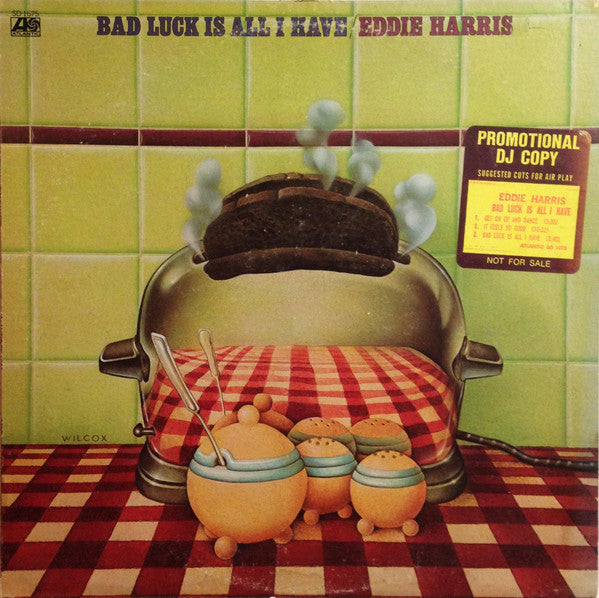 Eddie Harris : Bad Luck Is All I Have (LP, Album, PRC)