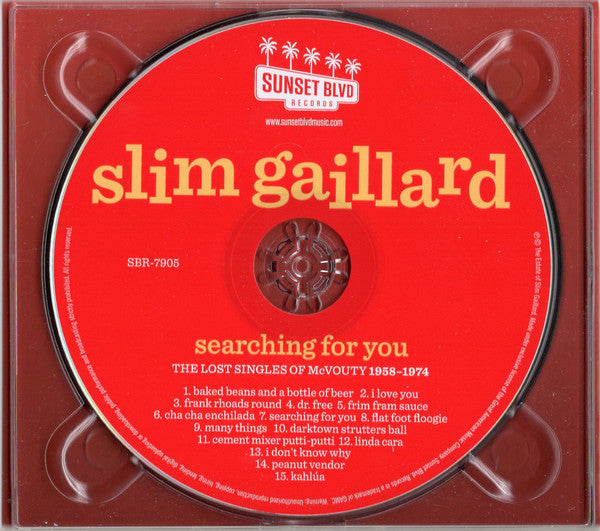Slim Gaillard : Searching For You: The Lost Singles Of McVouty 1958-1974 (CD, Comp)