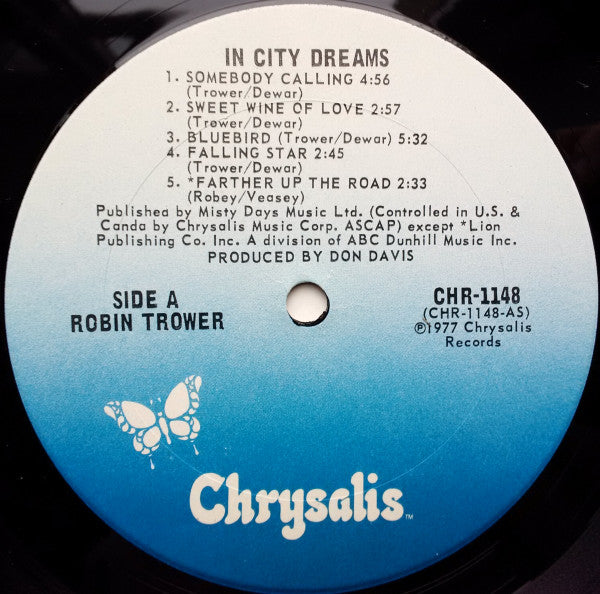 Robin Trower : In City Dreams (LP, Album, Club, Ter)