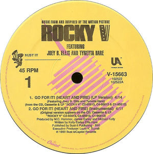 Joey B. Ellis And Tynetta Hare : Go For It! (Heart And Fire) (12", Single)