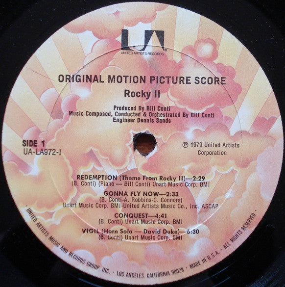 Bill Conti : Rocky II (Original Motion Picture Score) (LP, Album)