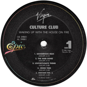 Culture Club : Waking Up With The House On Fire (LP, Album, Pit)