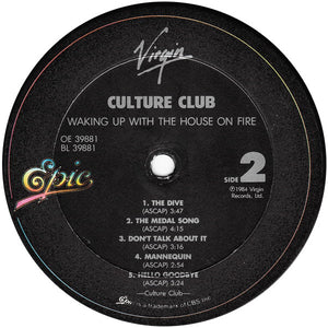 Culture Club : Waking Up With The House On Fire (LP, Album, Pit)