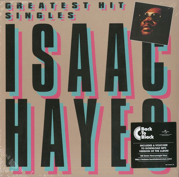 Isaac Hayes : Greatest Hit Singles (LP, Comp, RE, 180)