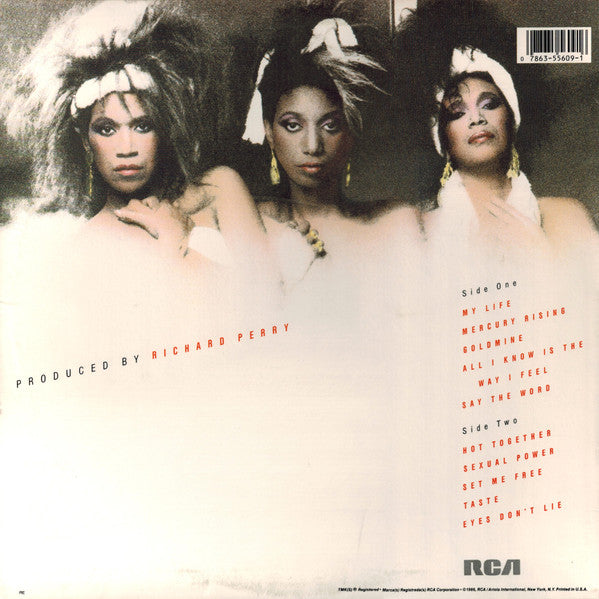 Pointer Sisters : Hot Together (LP, Album, RE)
