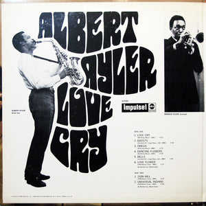 Albert Ayler : Love Cry (LP, Album, Gat)