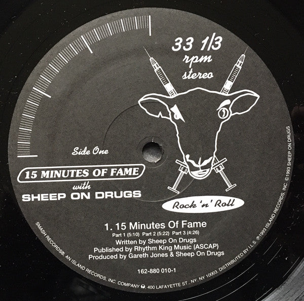 Sheep On Drugs : 15 Minutes Of Fame (12")