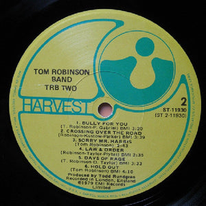 Tom Robinson Band : TRB Two (LP, Album, Los)