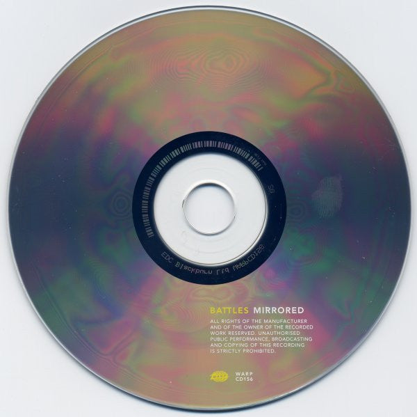 Battles : Mirrored (CD, Album, Gat)