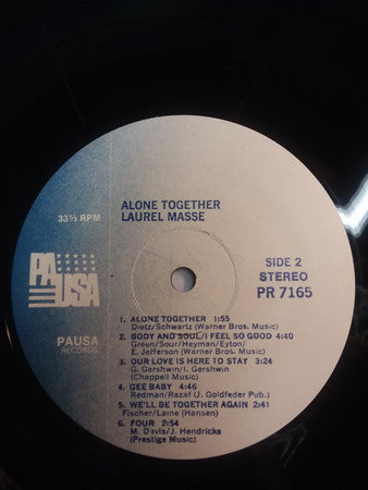 Laurel Massé : Alone Together (LP)
