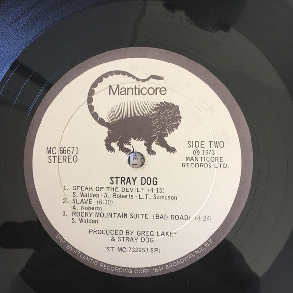 Stray Dog (3) : Stray Dog (LP, Album, SP )